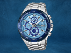 O Casio Edifice EFR-539D-2AV (foto) é um dos três novos relógios que chegarão à Europa. (Fonte da imagem: Casio, editado)