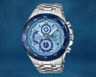 O Casio Edifice EFR-539D-2AV (foto) é um dos três novos relógios que chegarão à Europa. (Fonte da imagem: Casio, editado)
