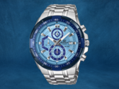O Casio Edifice EFR-539D-2AV (foto) é um dos três novos relógios que chegarão à Europa. (Fonte da imagem: Casio, editado)