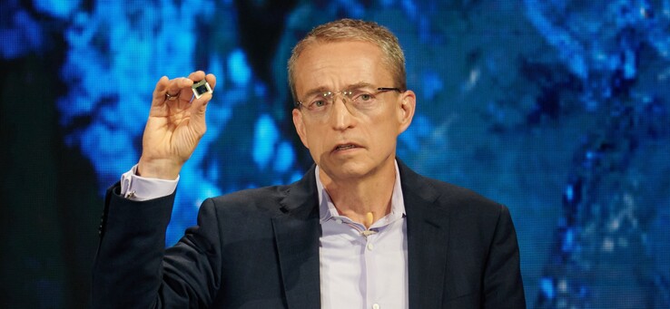 Pat Gelsinger apresentou o Lago Lunar ao público. (Foto: Andreas Sebayang/Notebookcheck.com)