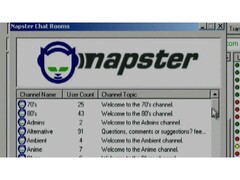 Uma captura de tela do Napster mostrando a interface como era em 1999. (Fonte da imagem: r/Xennials no Reddit)