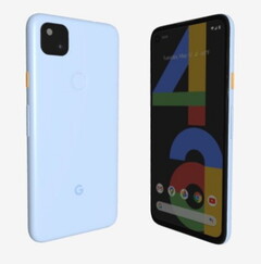 Não está claro porque o Google cancelou este &#039;Azul&#039; Pixel 4a. (Fonte da imagem: 9to5Google)