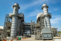 Usina McDonough-Atkinso em Smyrna, Geórgia, EUA; local sede do teste de mistura de 50% de hidrogênio (Fonte da imagem: Mitsubishi Power)