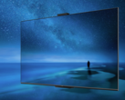 As TVs Huawei Smart Screen SE Pro 4K têm uma câmera integrada. (Fonte da imagem: Huawei)