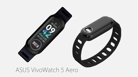 O VivoWatch 5 Aero em setembro. (Fonte da imagem: ASUS)