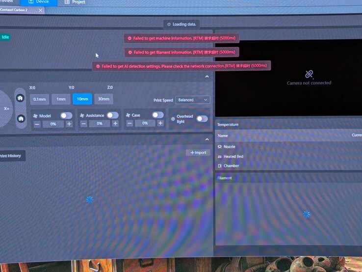 O Elegoo Slicer no Windows apresenta erros aleatórios.