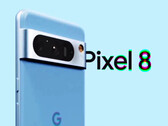 A série Pixel 8 estará disponível em uma atraente cor azul. (Fonte da imagem: @EZ8622647227573)