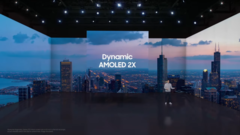 Samsung revela a última forma de AMOLED dinâmico 2X. (Fonte: Samsung)