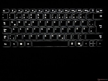 Teclado retroiluminado