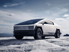 O recente recall do limpador de para-brisa Cybertruck da Tesla revela números baixos de produção da picape elétrica. (Fonte da imagem: Tesla - editado)