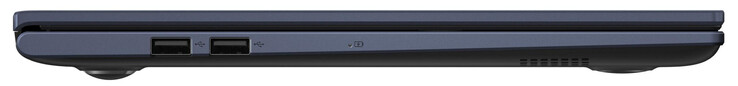 Lado esquerdo: 2x USB 2.0 (USB-A)