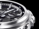 Closeup do mostrador Casio G-Steel
