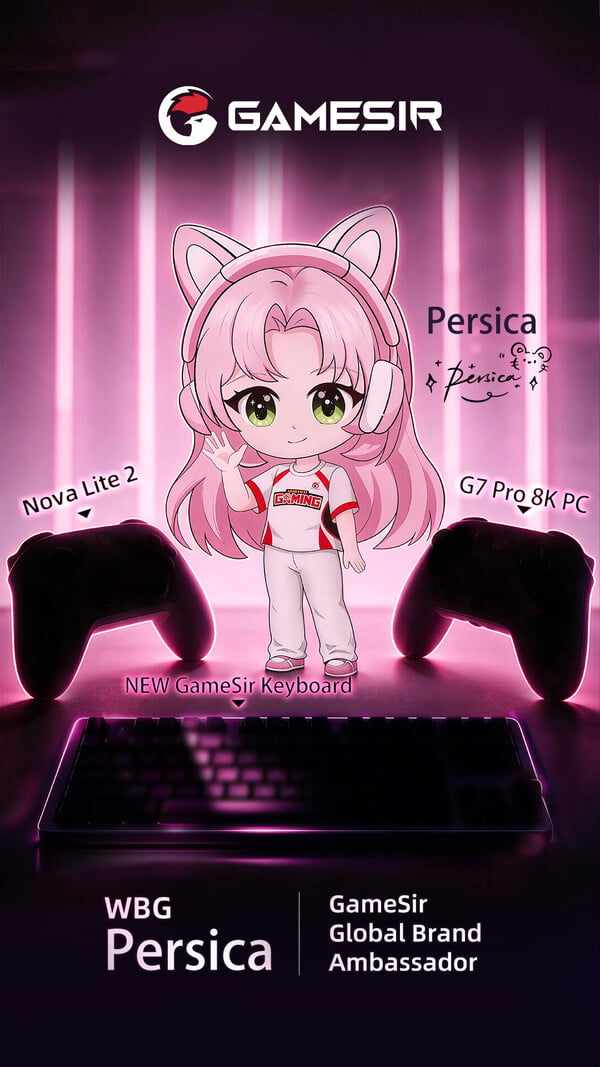 A GameSir revelou que vai lançar o seu primeiro teclado.