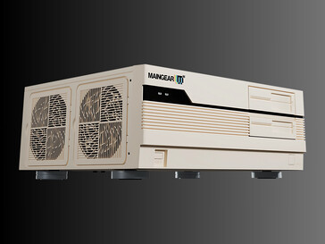 Vista lateral do PC para jogos pré-construído Maingear Retro95 (Fonte da imagem: Maingear PR)
