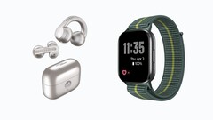 Os novos fones de ouvido e smartwatch da Motorola ainda não têm data de lançamento. (Fonte da imagem: Evan Blass)