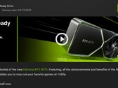 Nvidia Game Ready Driver 531,61 notificação e detalhes em GeForce Experiência (Fonte: Própria)