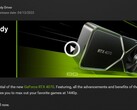 Nvidia Game Ready Driver 531,61 notificação e detalhes em GeForce Experiência (Fonte: Própria)