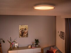 As novas luminárias de teto Philips Hue Aurelle (foto) serão mais baratas do que as versões originais. (Fonte da imagem: Philips Hue)