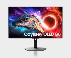 O Samsung Odyssey OLED G8 possui um painel OLED 4K de 32 polegadas (Fonte da imagem: Samsung)