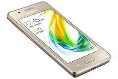 O smartphone Samsung Z2 com Tizen OS, Tizen OS pode ser descontinuado no final de março de 2021 (Fonte: Samsung)