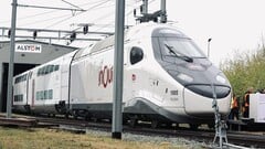 O TGV-M na fábrica da Alstom já recebeu aprovação para a França.