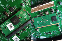 O Raspberry Pi Compute Module 3E é outra alternativa para o Compute Module 3+, seguindo o Compute Module 4S. (Fonte da imagem: @PiOCKET)