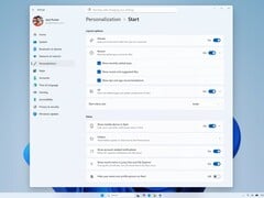 O Windows 11 Build 26300.8553 introduz controles modulares do menu Iniciar no canal Experimental.