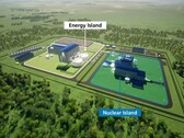 Renderização do reator da TerraPower (Fonte da imagem: TerraPower)