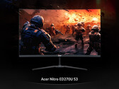 Acer lança o Nitro ED270U S3 na China (Fonte da imagem: JD.com)