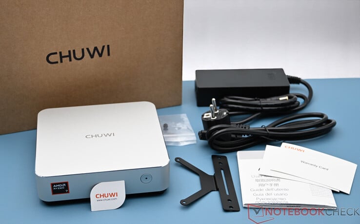 Chuwi AuBox - Escopo de fornecimento