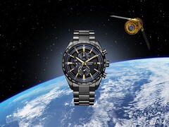 O relógio Attesa Jaxa HTV-X da Citizen (na foto) será lançado em setembro de 2025. (Fonte da imagem: Citizen)