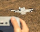 Mais uma vez, especificações importantes do mini drone DJI Mini 5 Pro com sensor de 1 polegada foram confirmadas por uma foto da embalagem. (Fonte da imagem: Bastian Riccardi, editado)