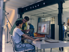 O monitor HP Series 7 Pro foi apresentado na CES 2026 (fonte da imagem: HP)