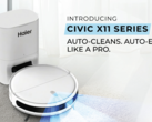 Lançamento dos novos aspiradores robôs Civic X11 da Haier (Fonte da imagem: Haier)