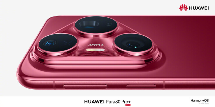 A Huawei apresenta o design do Pura 80 Pro+ pela primeira vez