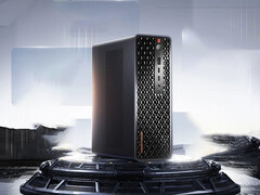 O MS-S1 Max tem duas portas USB 4 v2 de 80 Gbps. Na foto: uma imagem promocional do mini PC. (Fonte da imagem: Minisforum)