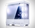 O mais recente gabinete da Nextgear torna-se transparente com o toque de um botão. (Fonte da imagem: Nextgear / Mouse Computer)