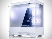 O mais recente gabinete da Nextgear torna-se transparente com o toque de um botão. (Fonte da imagem: Nextgear / Mouse Computer)