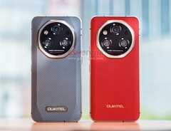 O Oukitel WP210 possui uma bateria de 8.800 mAh em um corpo relativamente robusto. (Fonte da imagem: GSMArena)