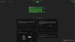Razer Huntsman V3 Pro TKL 8KHz Synapse 4 configurações de atuação