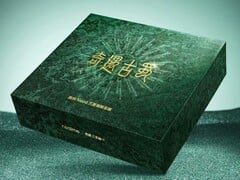 Embalagem de varejo do Realme Neo 8 Sanxingdui Edição Limitada.