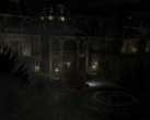 Uma captura de tela do trailer de Resident Evil Requiem mostrando o Wrenwood Hotel (fonte da imagem: Resident Evil YT)