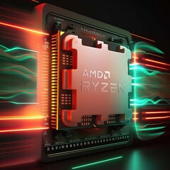 A AMD poderia lançar os chips Zen 5 básicos e as variantes X3D simultaneamente. (Fonte: AMD)