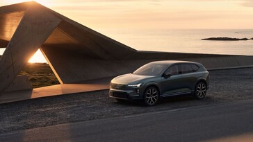 De acordo com o especialista Matthias Schmidt, o Apple Car poderia ter sido exatamente assim: O Volvo EX60 se baseia em linhas limpas e características escandinavas. (Imagem: Volvo).