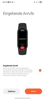 Configuração da Xiaomi Smart Band 10