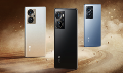 A ZTE oferecerá o Axon 40 Pro em três cores, começando no CNY 2.998 (~US$450). (Fonte da imagem: ZTE)