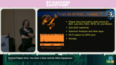 Grey Fox se apresentando na DEFCON 33 (Fonte da imagem: RF Hackers Sanctuary)