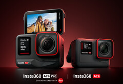 O Insta360 Ace e o Ace Pro apresentam sensores de câmera diferentes, entre outras diferenças. (Fonte da imagem: Insta360)