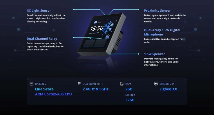 Há suporte para entradas de voz