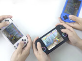 À primeira vista, o RG40XX H se parece com o recente RG Cube. (Fonte da imagem: Anbernic)